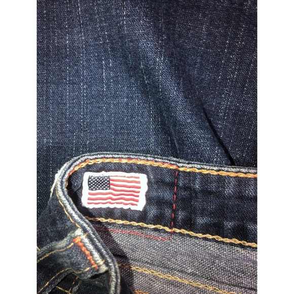 True Religion Brand Jeans Low Rise Denim Pants Section Julie Size 27 - Picture 8 of 12